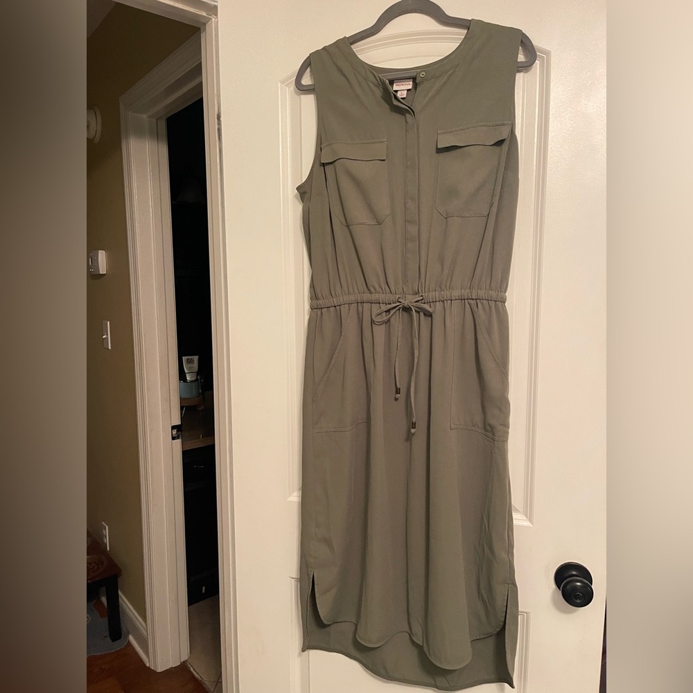 Merona (Target Brand) | L | Army Green Dress